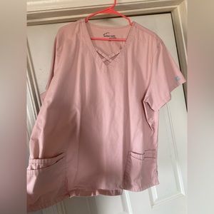 Size 2X scrub top.
